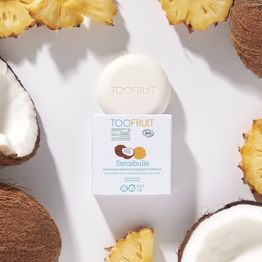 SENSIBULLE DERMOTOLOGISCHE BAR Ananas - Kokosnoot 85gr
