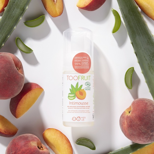 Intimousse Aloe vera - Perzik 100ml
