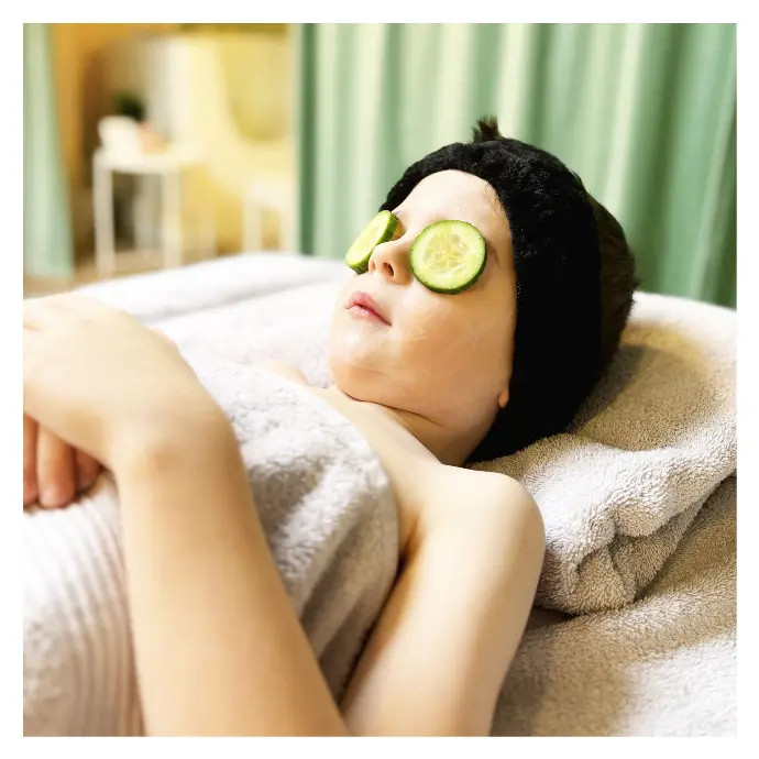 Kids Glow + rugmassage