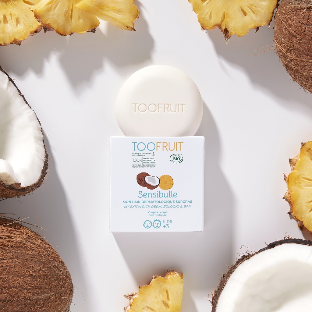 SENSIBULLE DERMOTOLOGISCHE BAR Ananas - Kokosnoot 85gr
